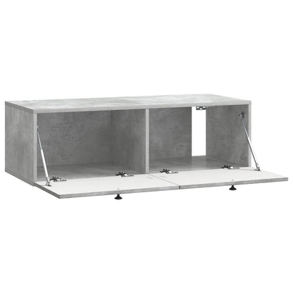 Mobile Porta TV da Muro Grigio Cemento 99 x 41 x 30 cm