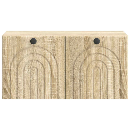 Mobile Porta TV da Muro Rovere Sonoma 59,5 x 31 x 30 cm