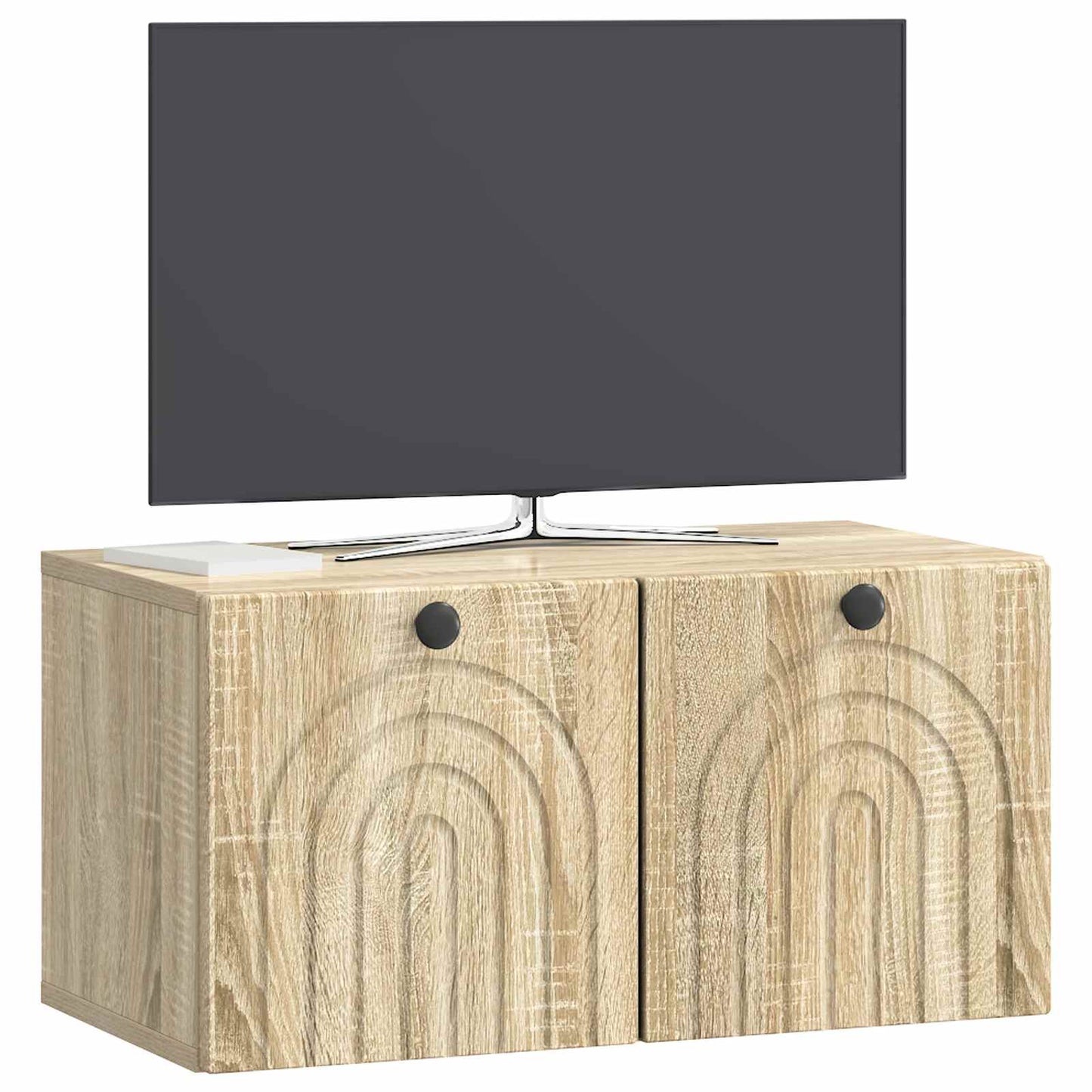 Mobile Porta TV da Muro Rovere Sonoma 59,5 x 31 x 30 cm