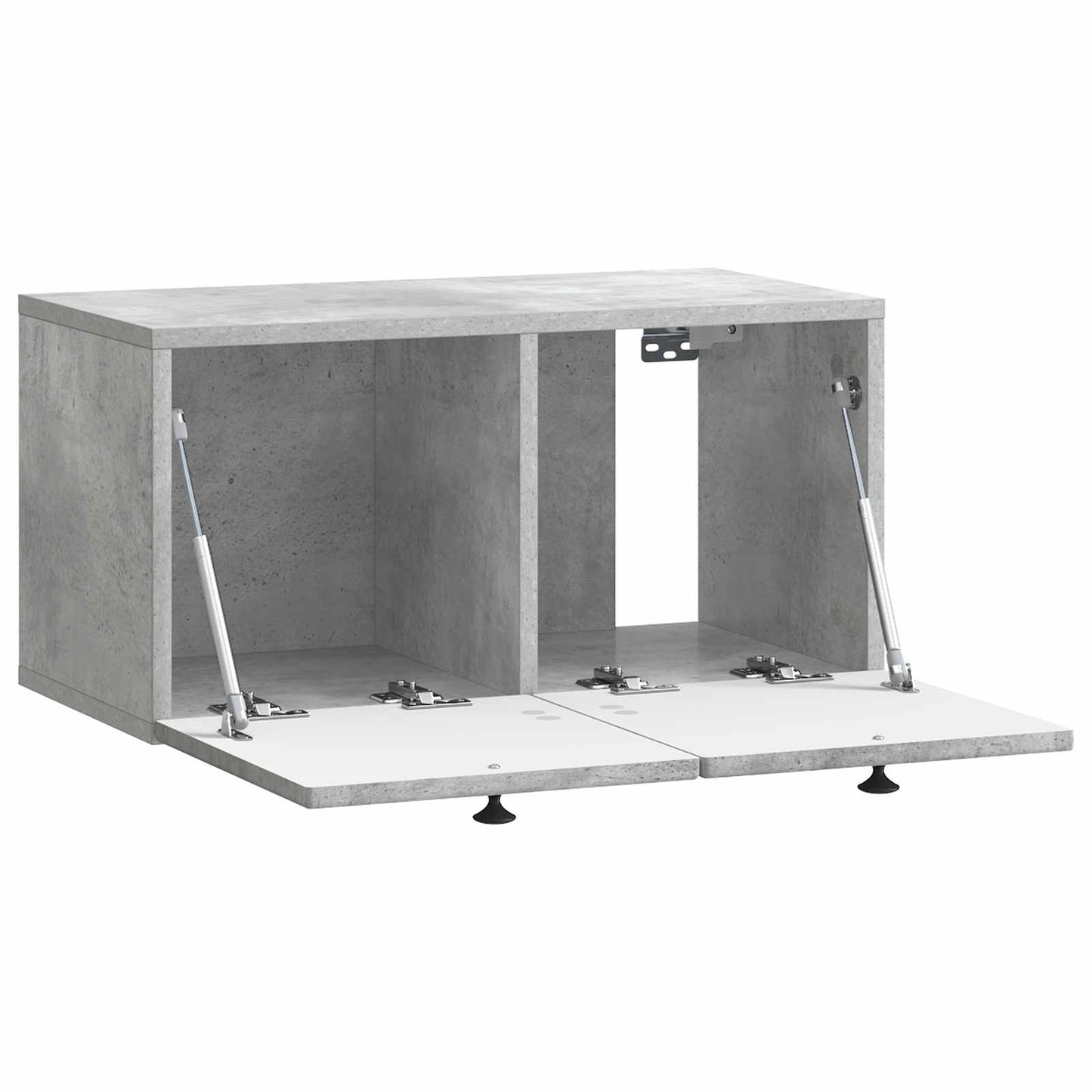 Mobile Porta TV da Muro Grigio Cemento 59,5 x 31 x 30 cm