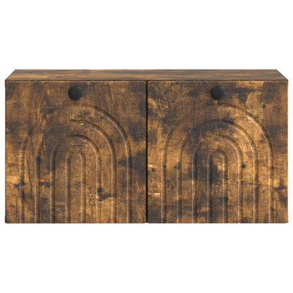 Mobile Porta TV da Muro Rovere Fumo 59,5 x 31 x 30 cm | homemem39