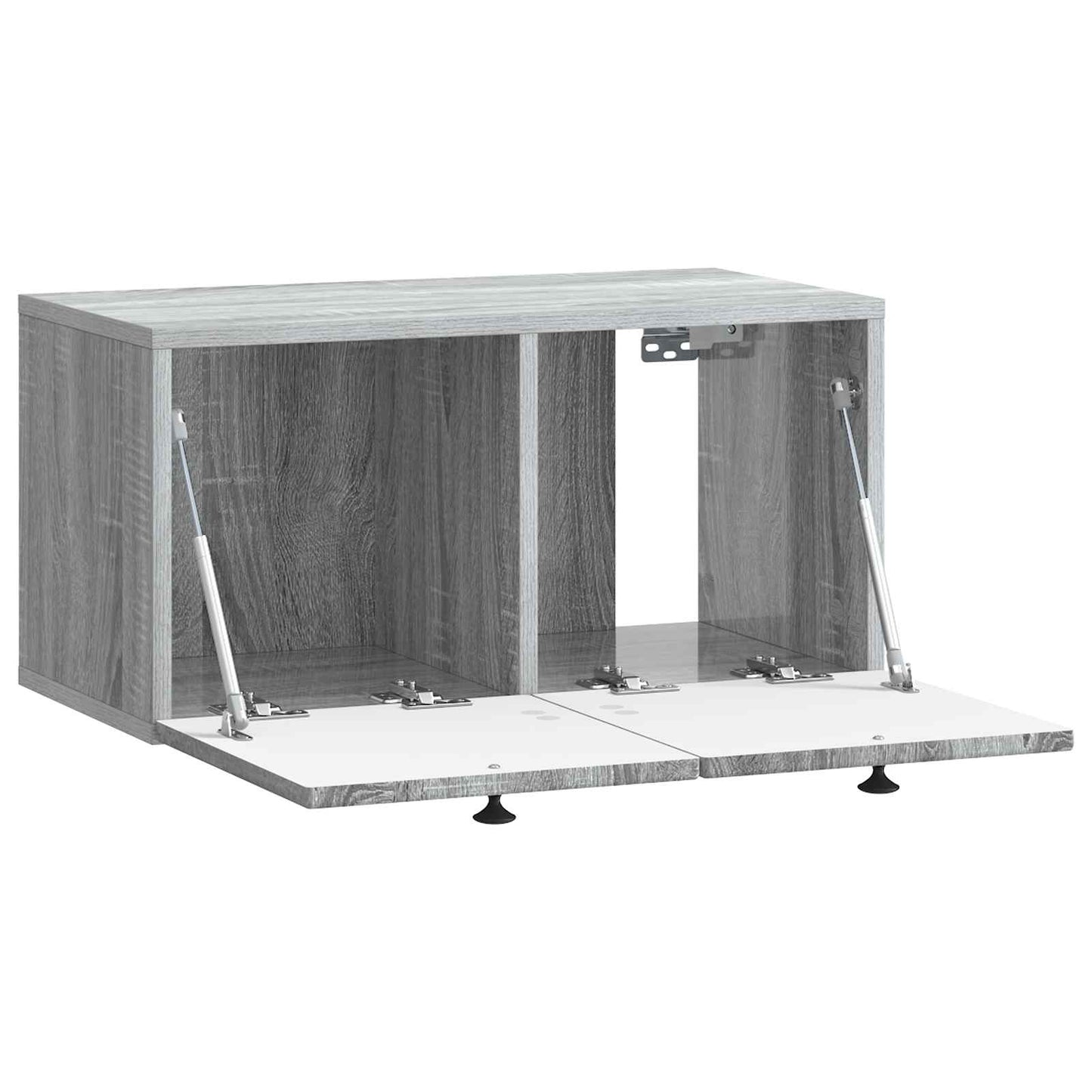 Mobile Porta TV da Muro Grigio Sonoma 59,5 x 31 x 30 cm