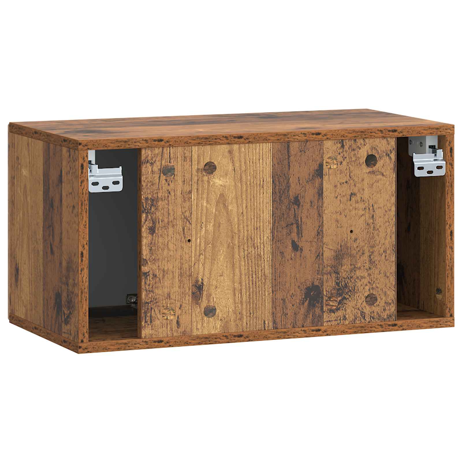 Mobile Porta TV da Muro Legno antico 59,5 x 31 x 30 cm | homemem39