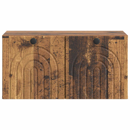 Mobile Porta TV da Muro Legno antico 59,5 x 31 x 30 cm | homemem39