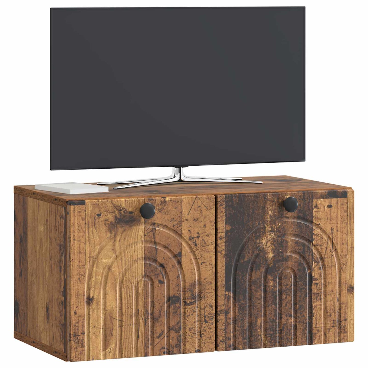 Mobile Porta TV da Muro Legno antico 59,5 x 31 x 30 cm | homemem39