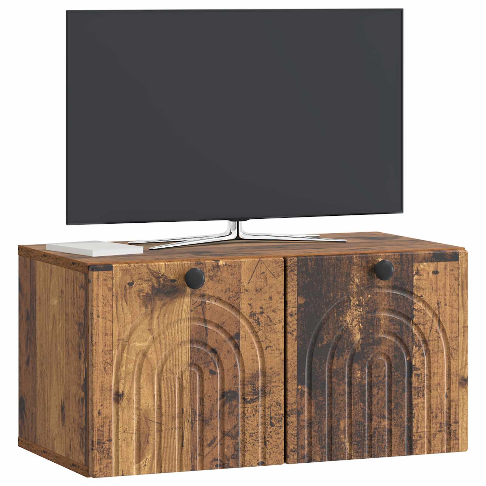Mobile Porta TV da Muro Legno antico 59,5 x 31 x 30 cm | homemem39