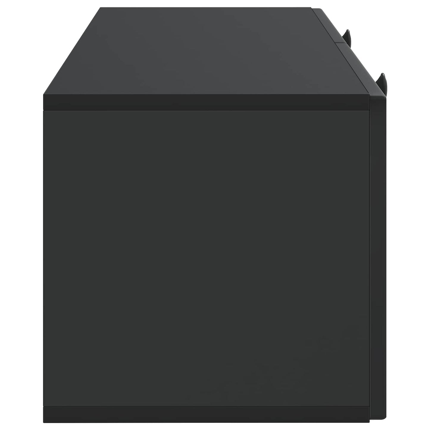 Mobile Porta TV da Muro Nero 78,5 x 31 x 30 cm