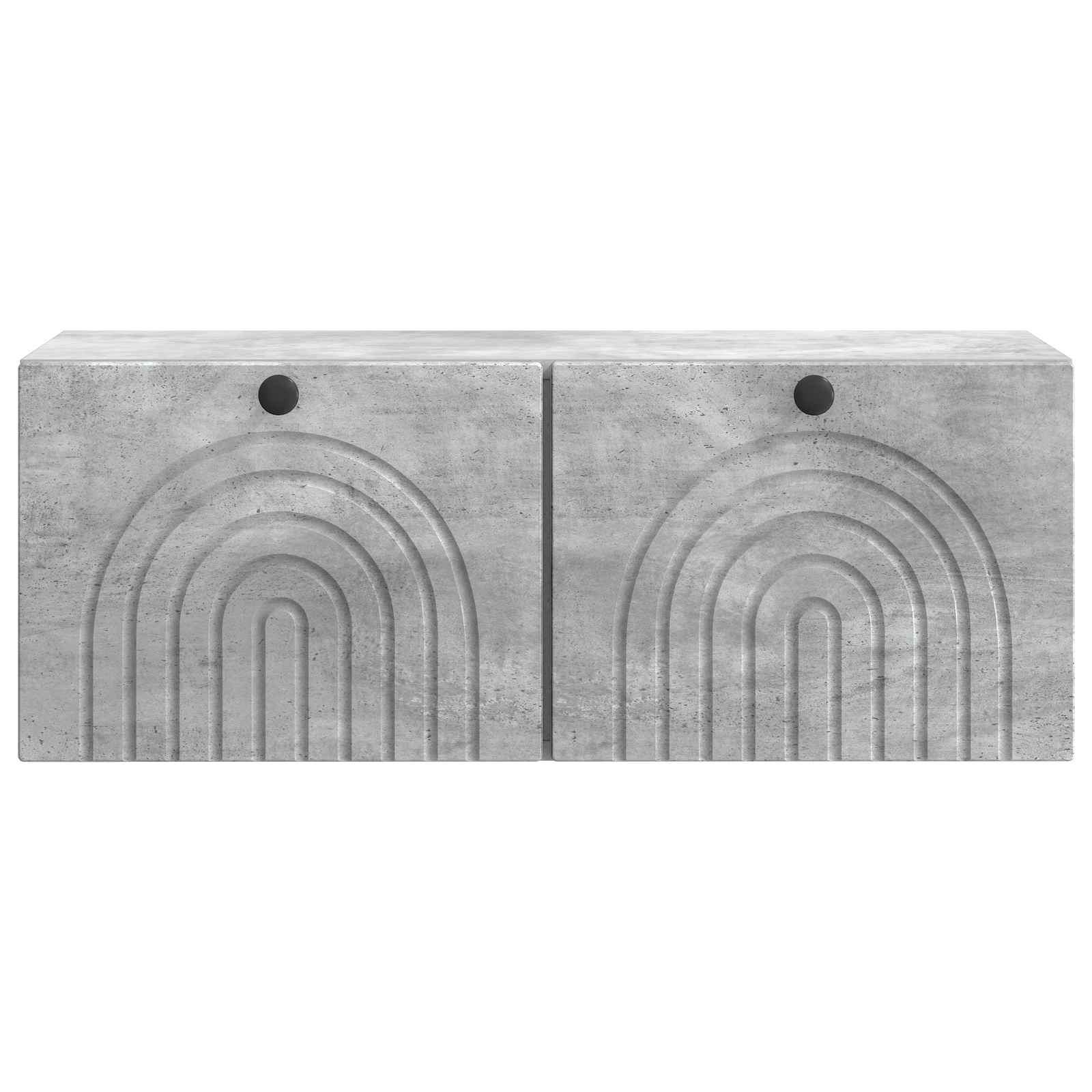 Mobile Porta TV da Muro Grigio Cemento 78,5 x 31 x 30 cm | homemem39