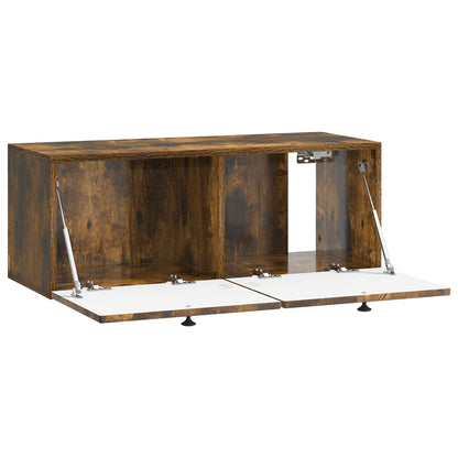 Mobile Porta TV da Muro Rovere Fumo 78,5 x 31 x 30 cm | homemem39