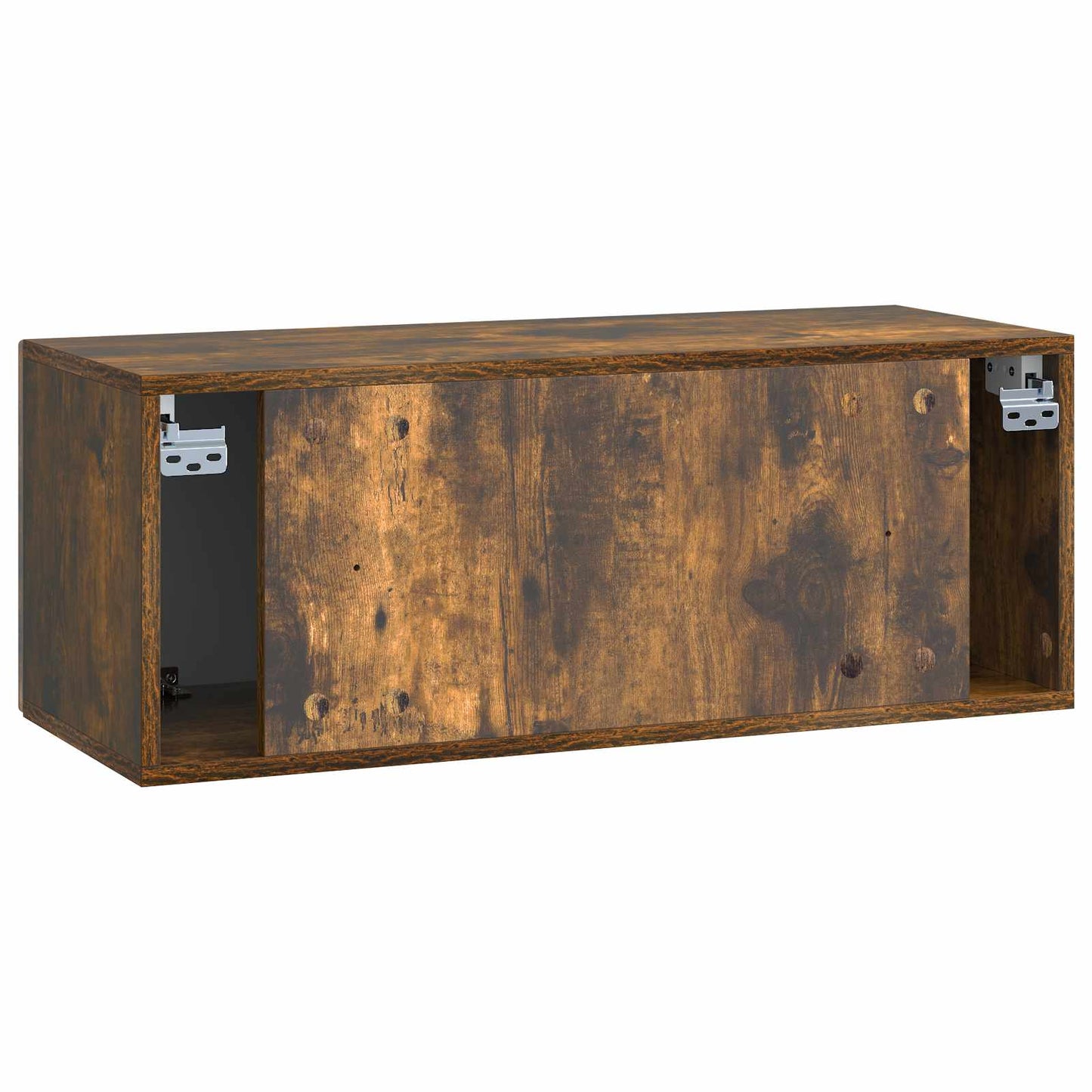 Mobile Porta TV da Muro Rovere Fumo 78,5 x 31 x 30 cm