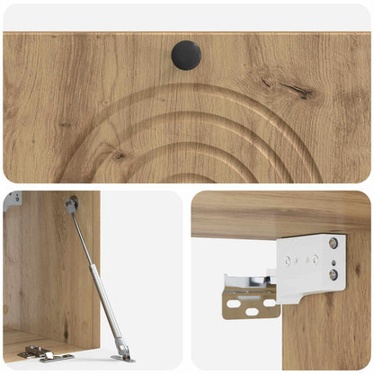 Mobile Porta TV da Muro 78,5 x 31 x 30 cm Rovere Artigianale