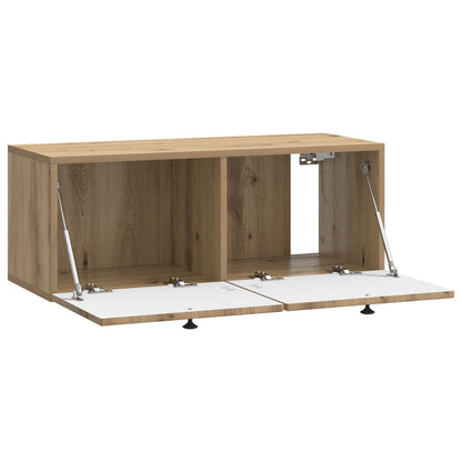 Mobile Porta TV da Muro Rovere Artigianale 78,5 x 31 x 30 cm