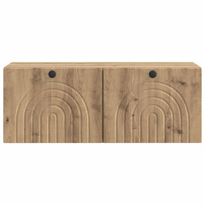 Mobile Porta TV da Muro 78,5 x 31 x 30 cm Rovere Artigianale