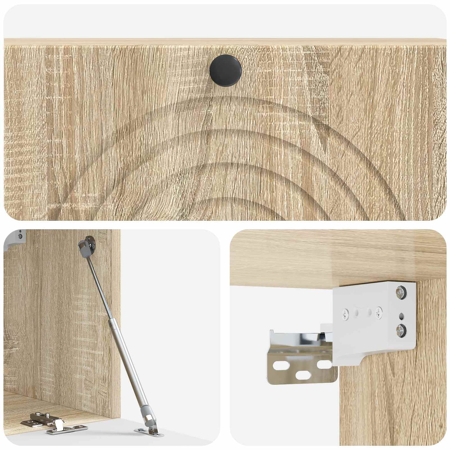 Mobile Porta TV da Muro Rovere Sonoma 98 x 31 x 30 cm