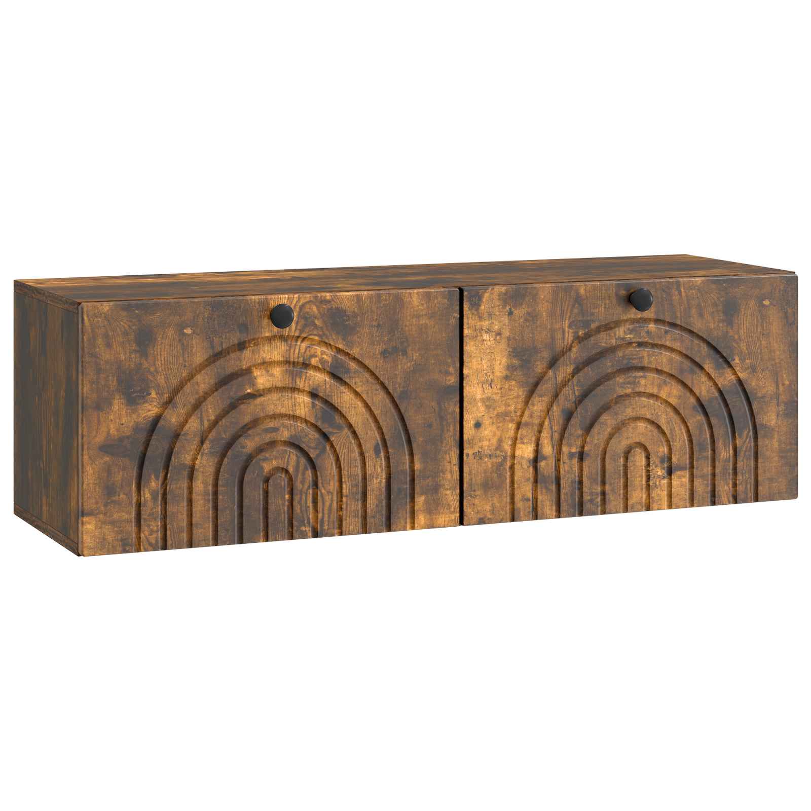 Mobile Porta TV da Muro Rovere Fumo 98 x 31 x 30 cm | homemem39
