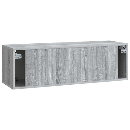 Mobile Porta TV da Muro Grigio Sonoma 98 x 31 x 30 cm