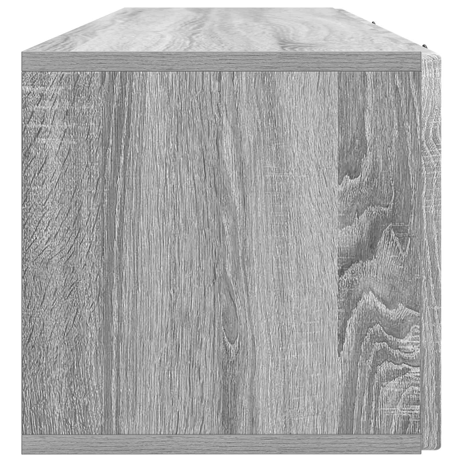 Mobile Porta TV da Muro Grigio Sonoma 98 x 31 x 30 cm | homemem39