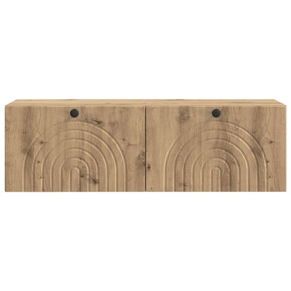 Mobile Porta TV da Muro Rovere Artigianale 98 x 31 x 30 cm | homemem39