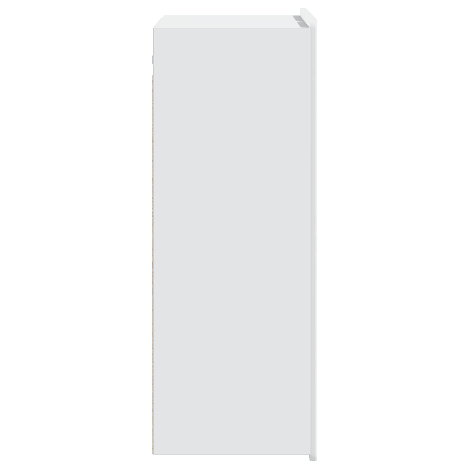 Mobiletto a muro Bianco 66 x 34,5 x 92 cm Legno ingegnerizzato | homemem39