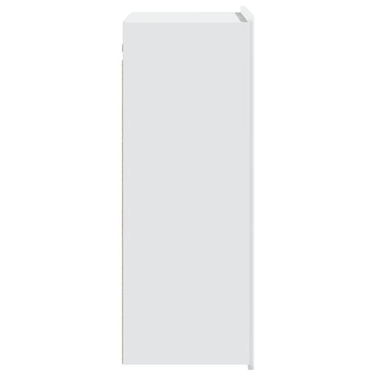 Mobiletto a muro Bianco 66 x 34,5 x 92 cm Legno ingegnerizzato | homemem39