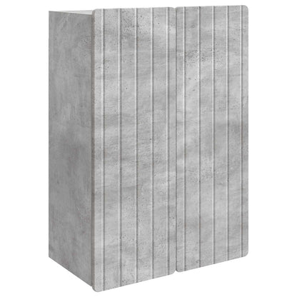 Mobiletto a muro Grigio Cemento 66 x 34,5 x 92 cm | homemem39