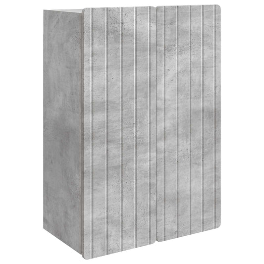 Mobiletto a muro Grigio Cemento 66 x 34,5 x 92 cm | homemem39