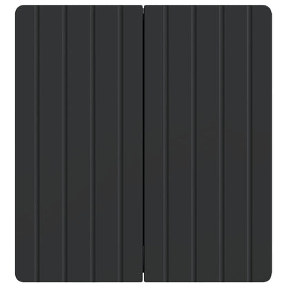 Mobiletto a muro Nero 59 x 31 x 64 cm Legno ingegnerizzato | homemem39