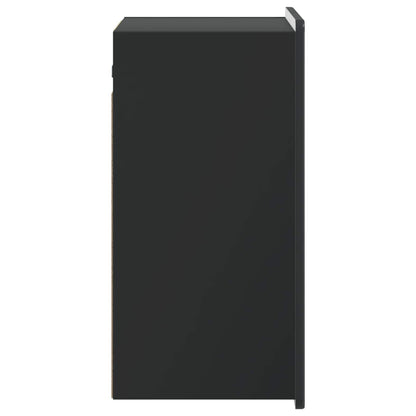 Mobiletto a muro Nero 59 x 31 x 64 cm Legno ingegnerizzato | homemem39