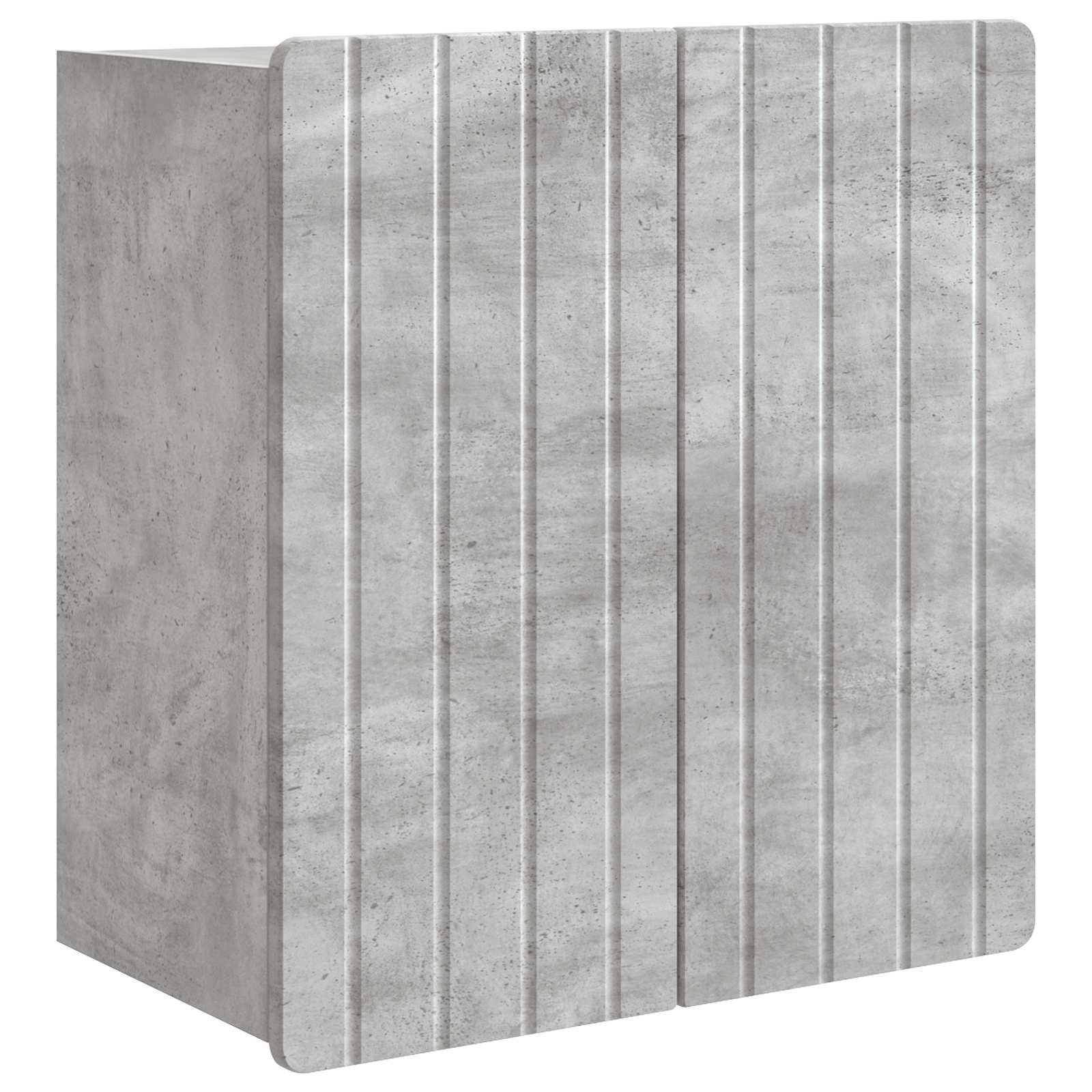 Mobiletto a muro Grigio Cemento 59 x 31 x 64 cm | homemem39