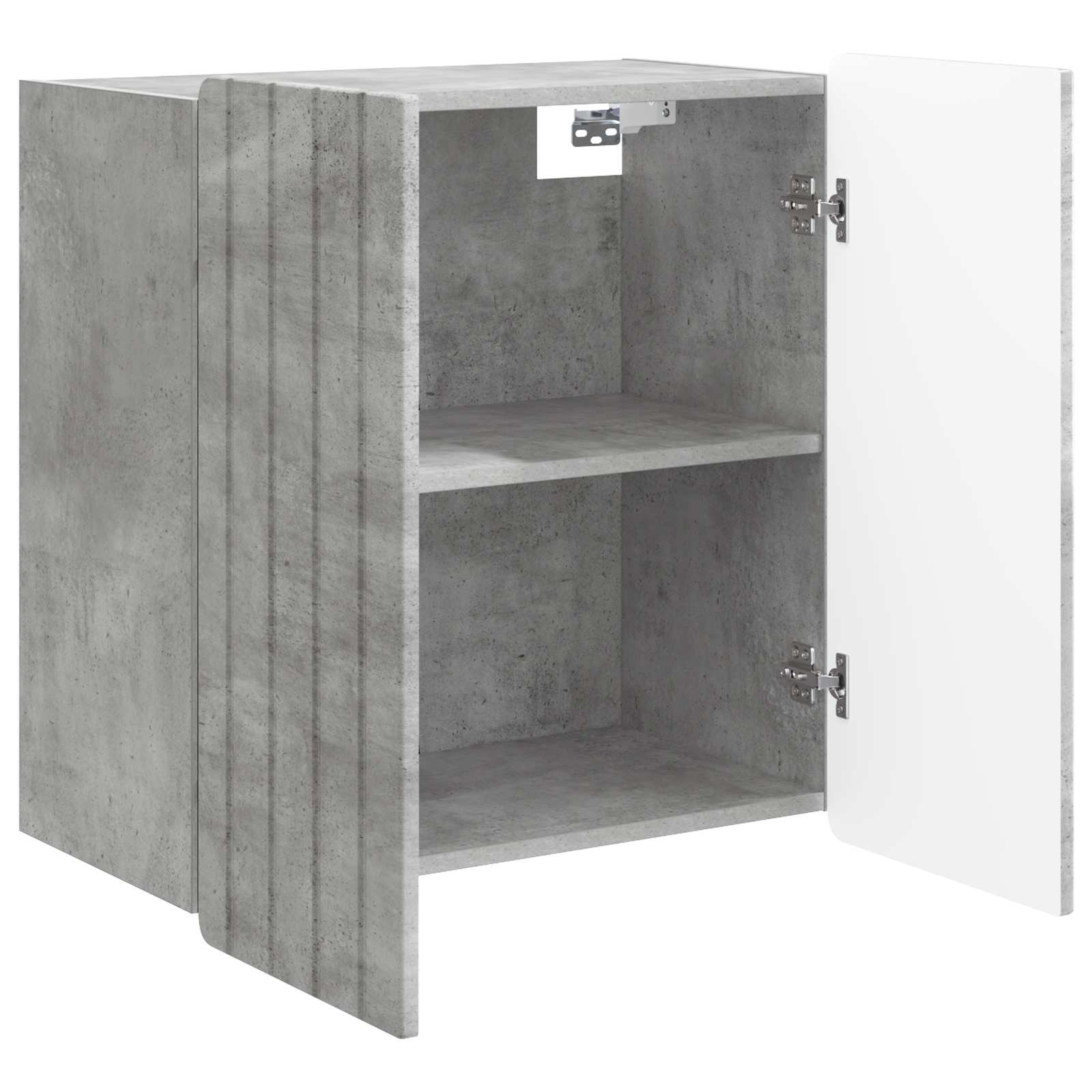 Mobiletto a muro Grigio Cemento 59 x 31 x 64 cm | homemem39