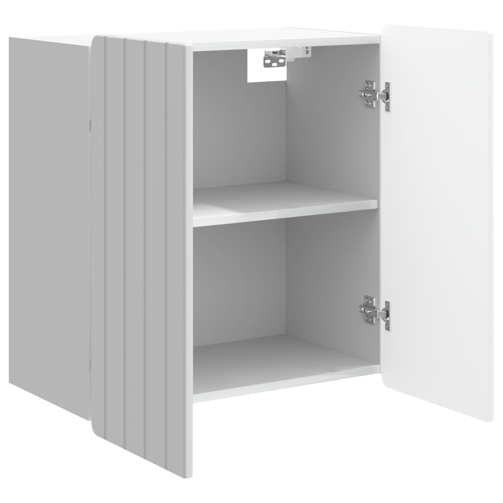 Mobiletto a muro Bianco Lucido 59 x 31 x 64 cm | homemem39