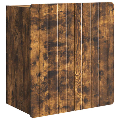 Mobiletto a muro Rovere Fumo 59 x 31 x 64 cm | homemem39