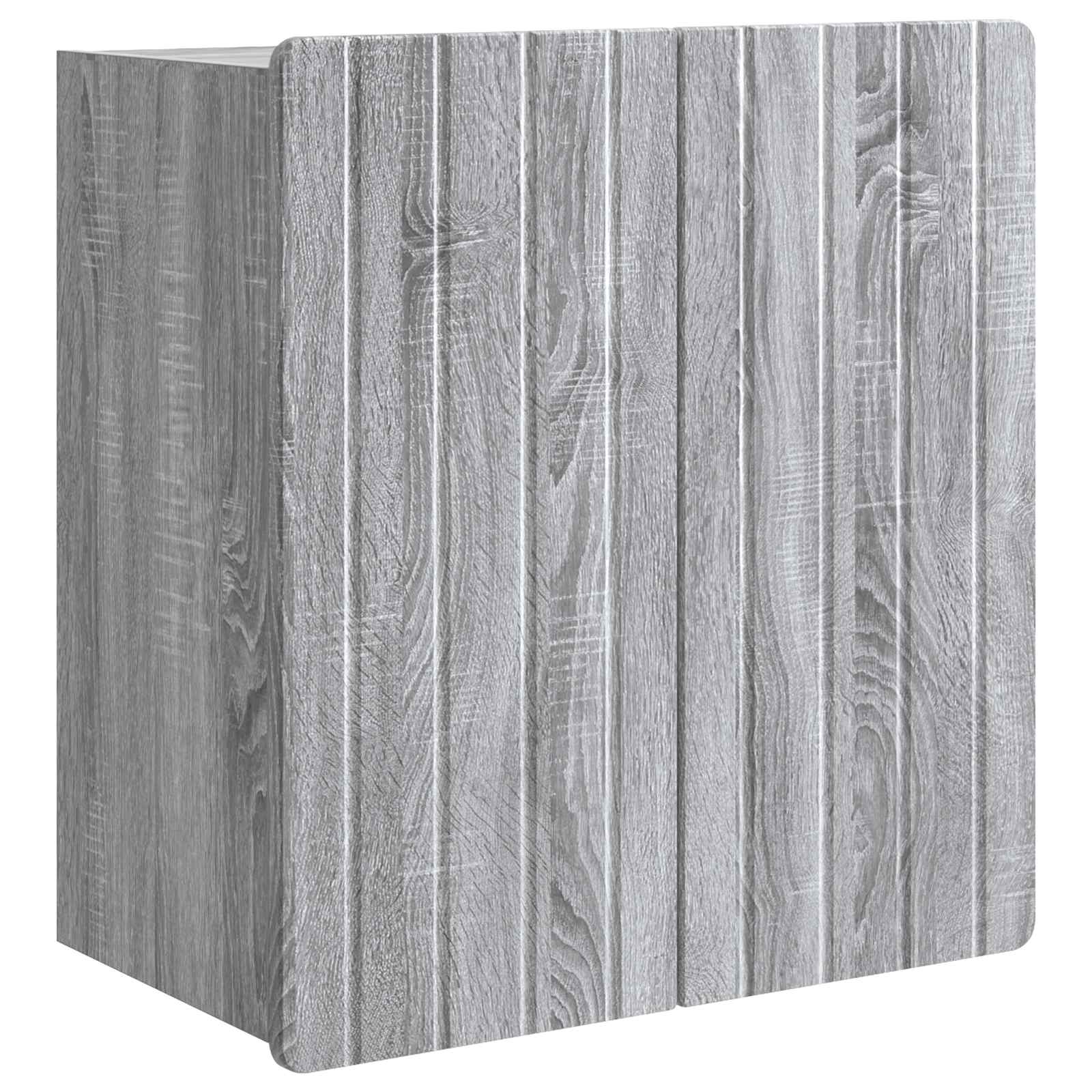 Mobiletto a muro Sonoma grigio 59 x 31 x 64 cm | homemem39
