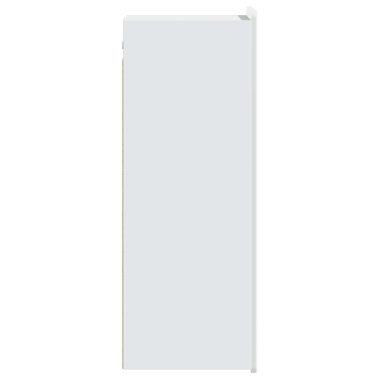 Mobiletto a muro Bianco 33 x 34,5 x 94 cm Legno ingegnerizzato | homemem39
