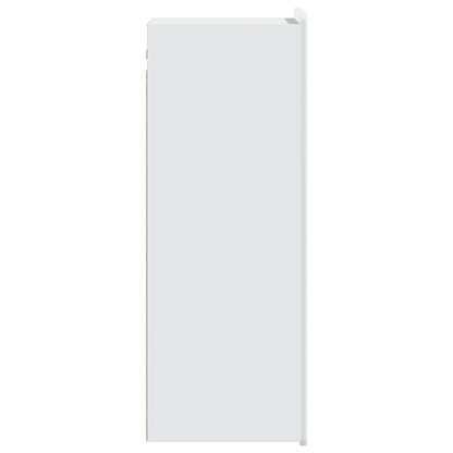 Mobiletto a muro Bianco 33 x 34,5 x 94 cm Legno ingegnerizzato | homemem39