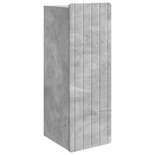 Mobiletto a muro Grigio Cemento 33 x 34,5 x 94 cm | homemem39