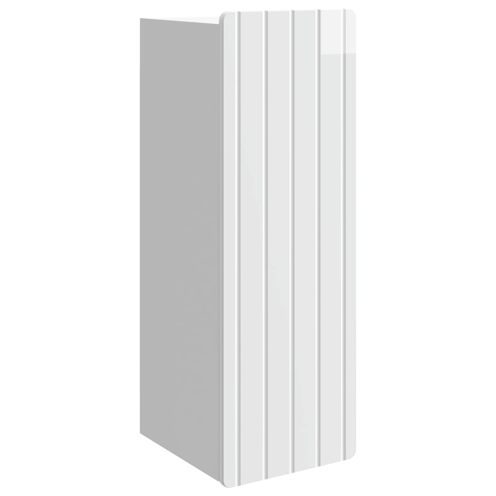 Mobiletto a muro Bianco Lucido 33 x 34,5 x 94 cm | homemem39