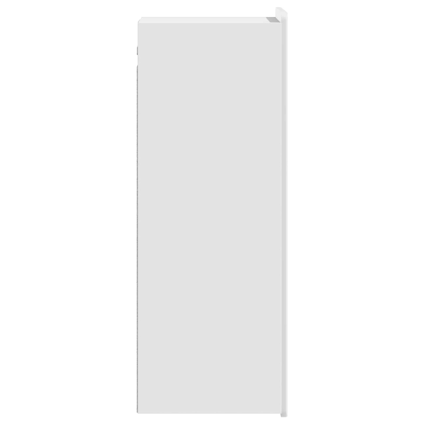 Mobiletto a muro Bianco Lucido 33 x 34,5 x 94 cm | homemem39