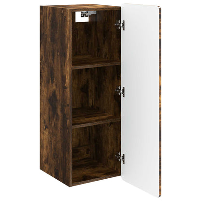 Mobiletto a muro Rovere Fumo 33 x 34,5 x 94 cm | homemem39