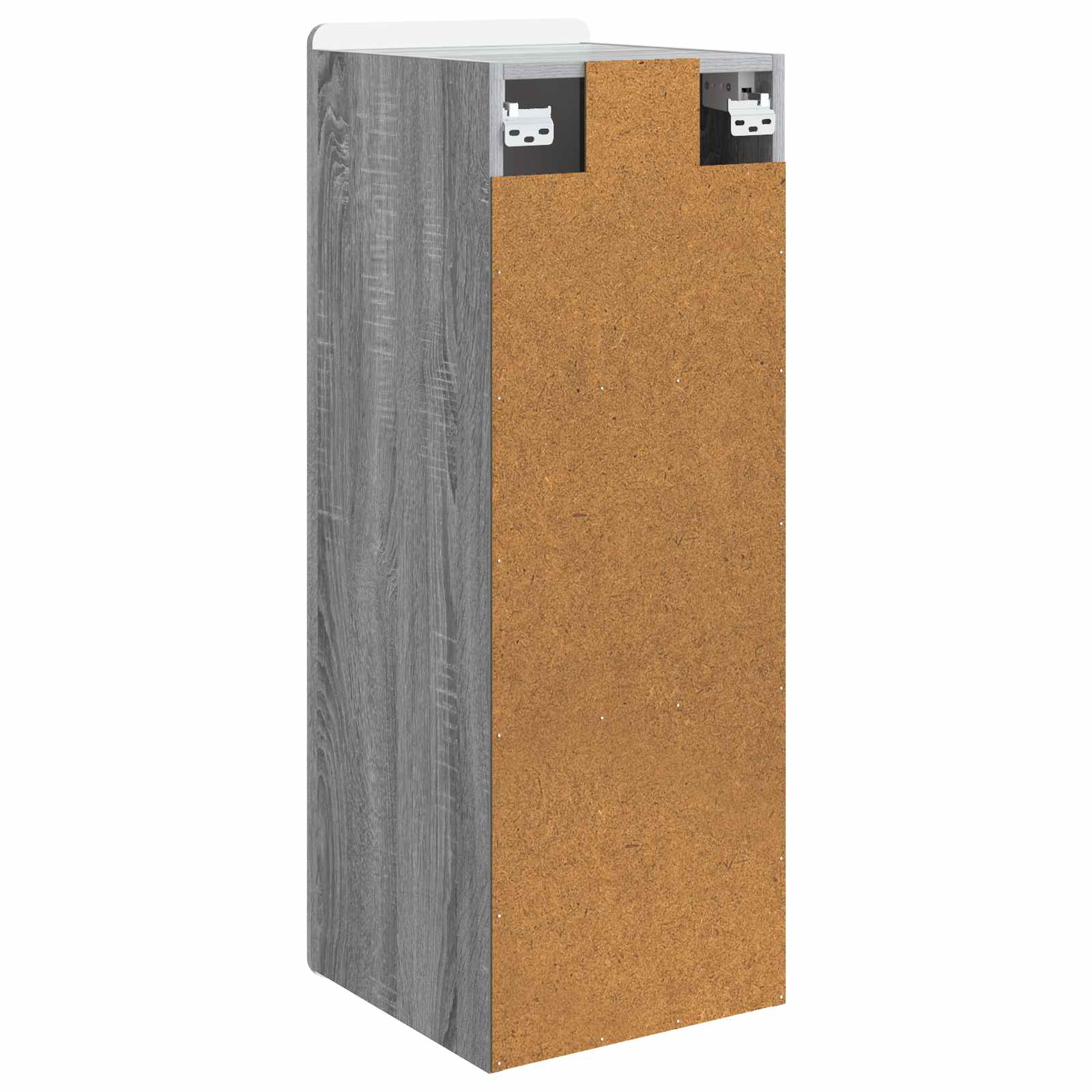 Mobiletto a muro Sonoma grigio 33 x 34,5 x 94 cm | homemem39