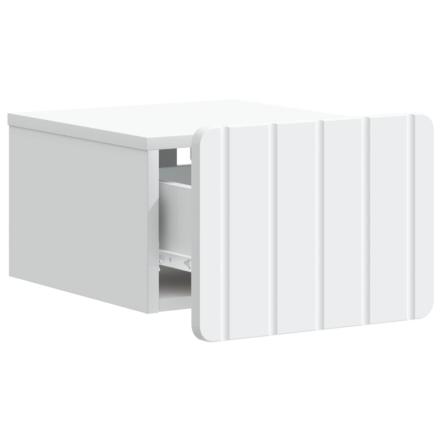 Mobiletto da notte a muro 2 pcs Bianco 33 x 34,5 x 24 cm | homemem39