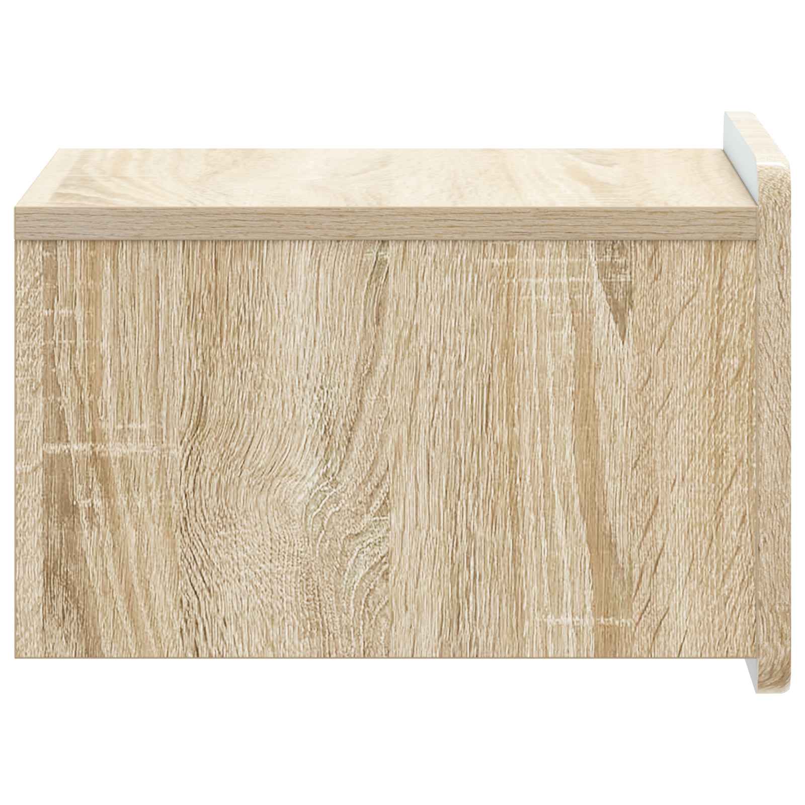 Mobiletto da notte a muro 2 pcs Rovere Sonoma 33 x 34,5 x 24 cm | homemem39