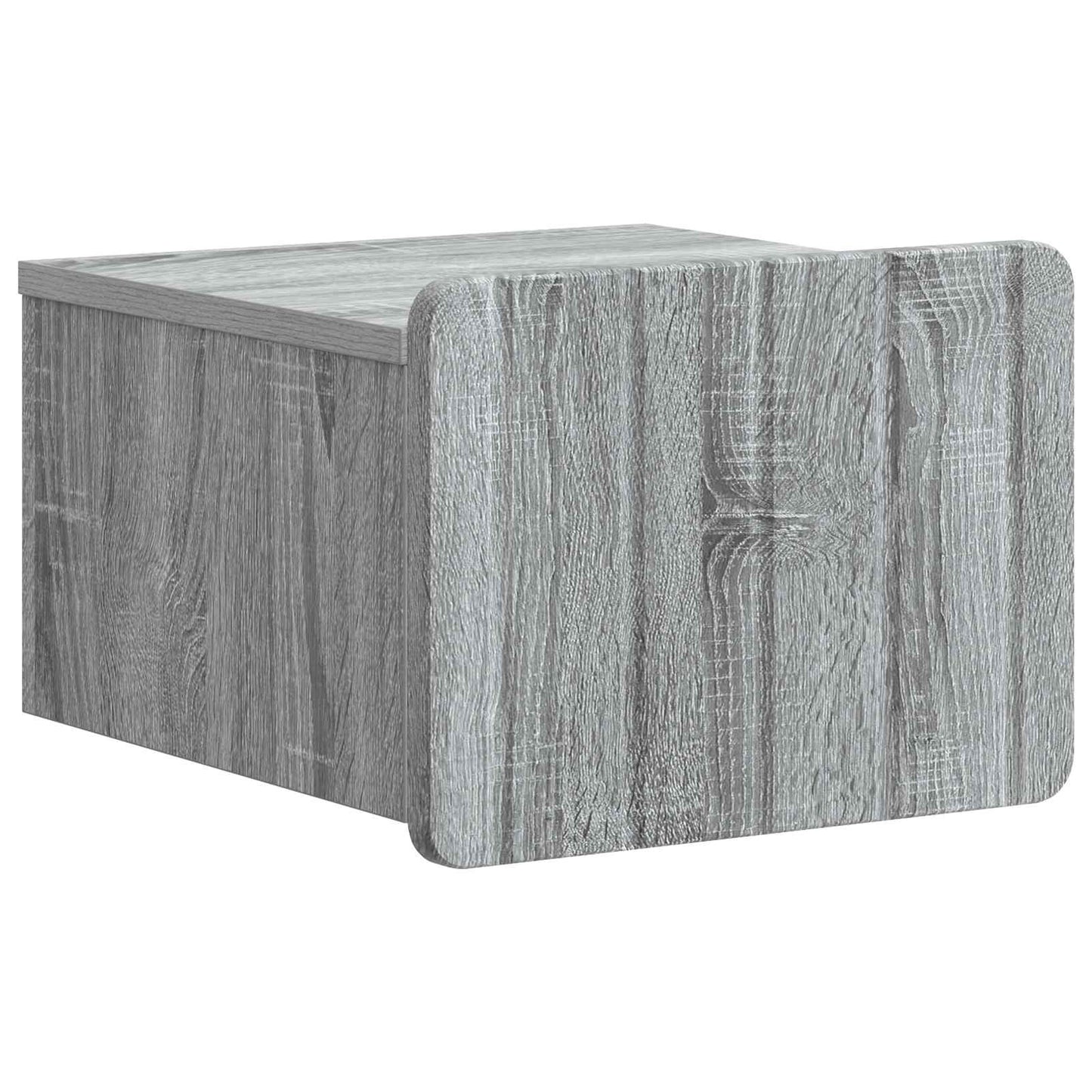 Mobiletto da notte a muro 2 pcs Grigio Sonoma 33 x 34,5 x 24 cm