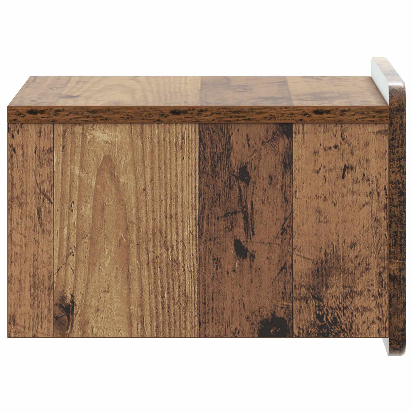 Mobiletto da notte a muro Legno antico 33 x 34,5 x 24 cm | homemem39