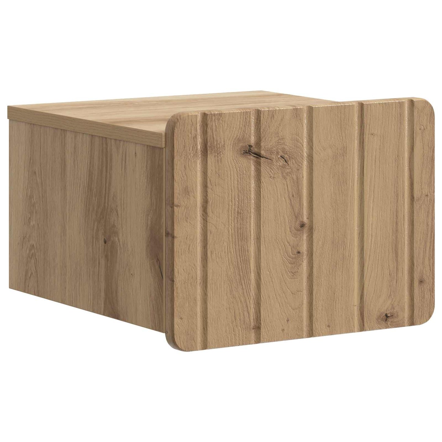 Mobiletto da notte a muro Rovere Artigianale 33 x 34,5 x 24 cm | homemem39