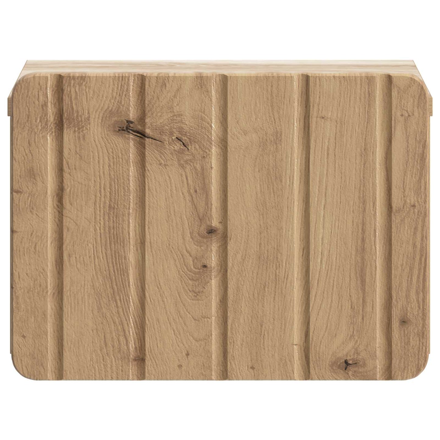Mobiletto da notte a muro Rovere Artigianale 33 x 34,5 x 24 cm | homemem39