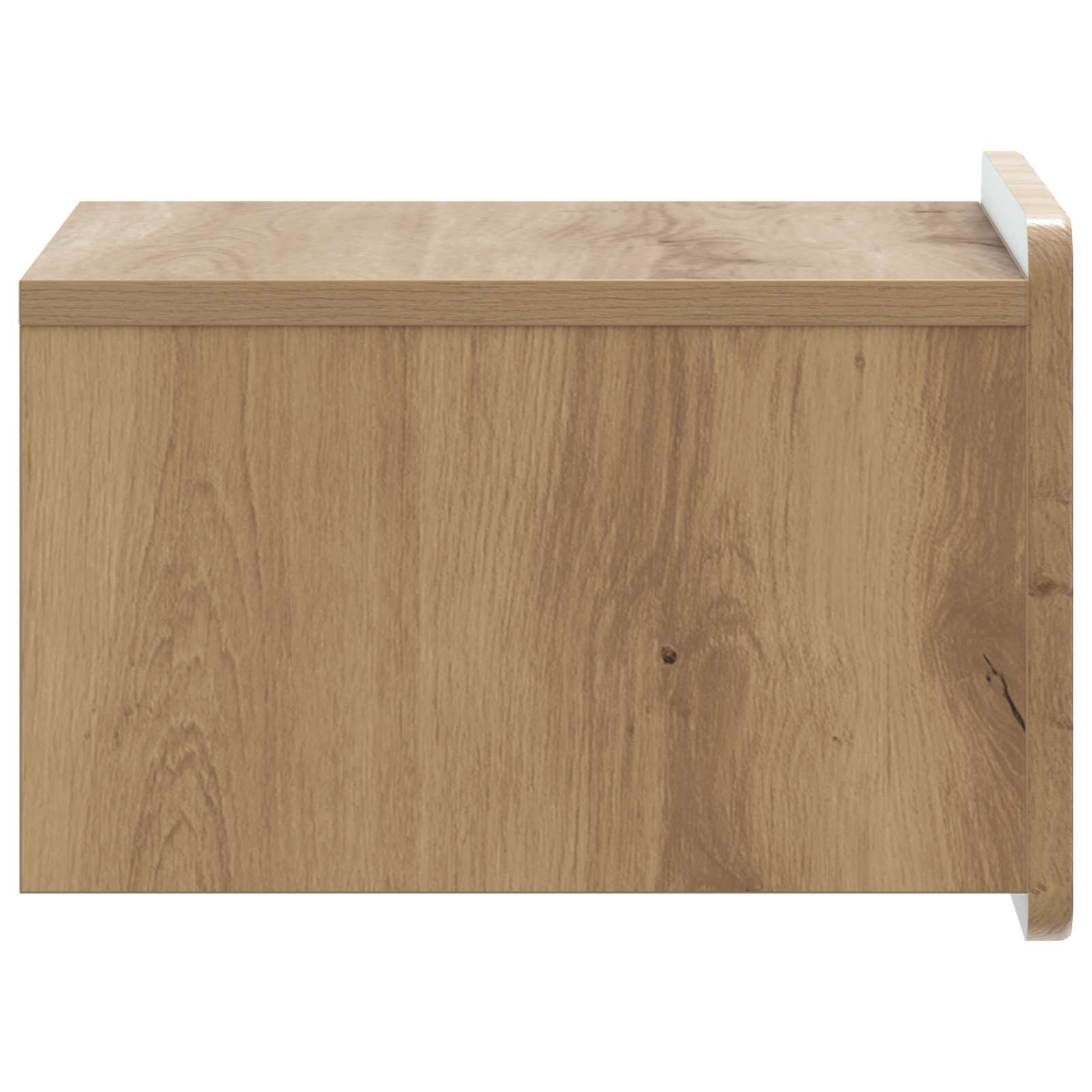 Mobiletto da notte a muro Rovere Artigianale 33 x 34,5 x 24 cm | homemem39