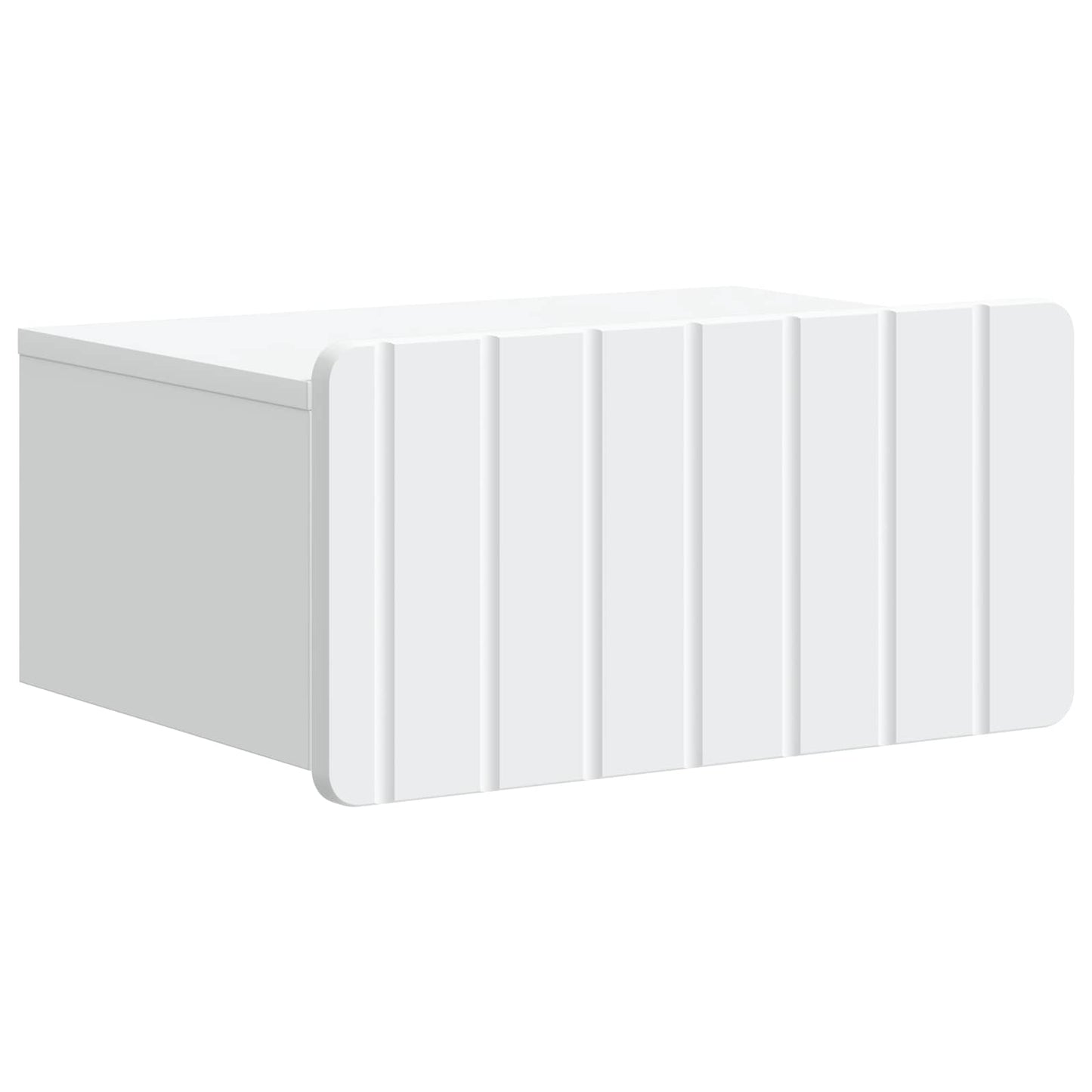 Mobiletto da notte a muro 2 pcs Bianco 49 x 34,5 x 24 cm | homemem39