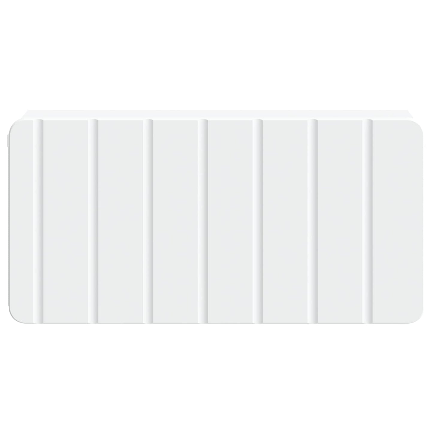 Mobiletto da notte a muro 2 pcs Bianco 49 x 34,5 x 24 cm | homemem39