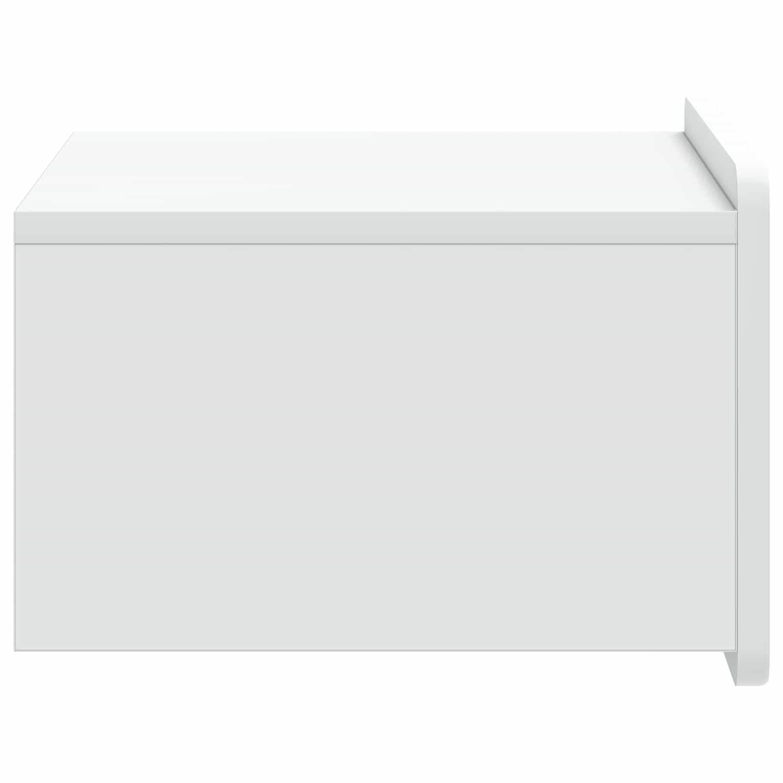 Mobiletto da notte a muro 2 pcs Bianco 49 x 34,5 x 24 cm | homemem39